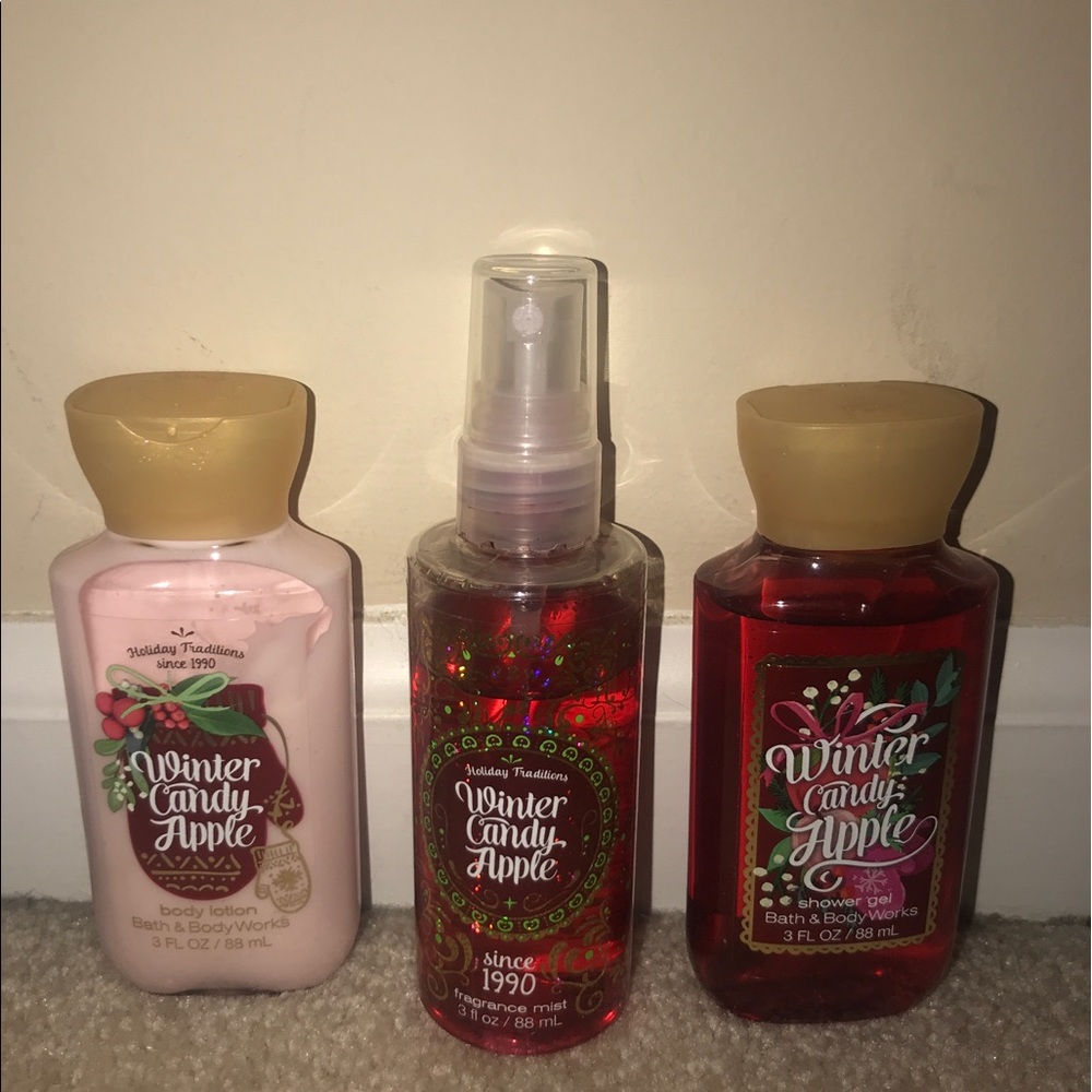 Winter Candy Apple trio